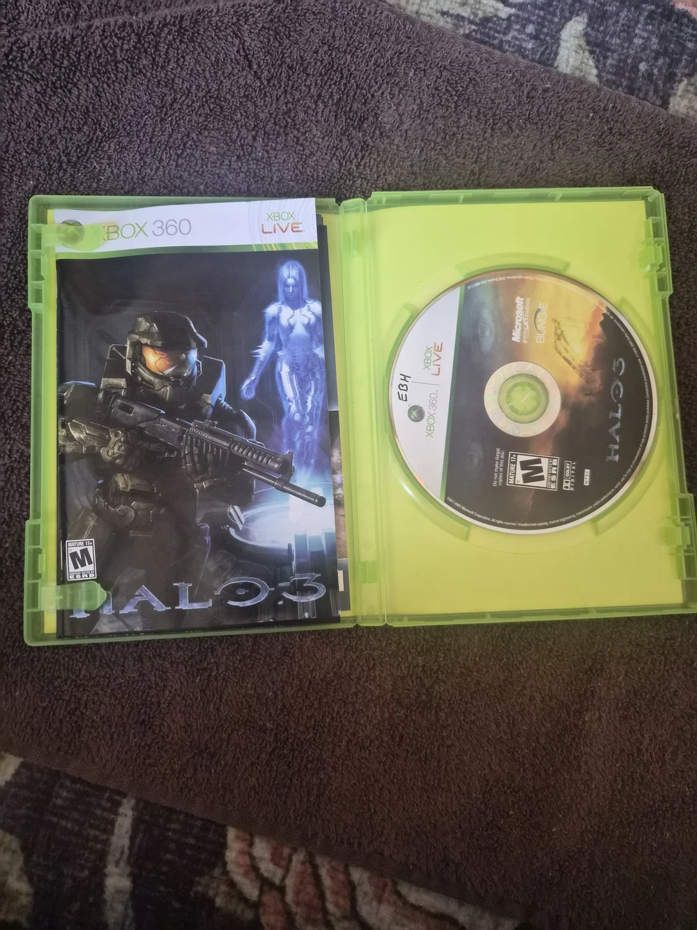 Halo 3 Xbox 360 Complete CIB w Manual & Original Receipt Tested